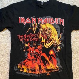 Iron Maiden half tshirt..